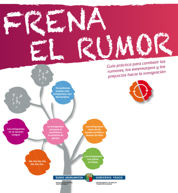 Frena el rumor Guía práctica para combatir los rumores, los estereotipos y los prejuicios hacia la inmigración