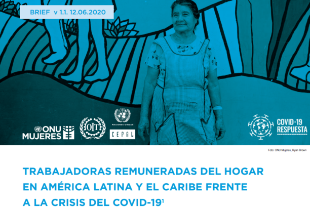 Trabajadoras remuneradas del hogar en América Latina y el Caribe frente a la crisis del COVID-19