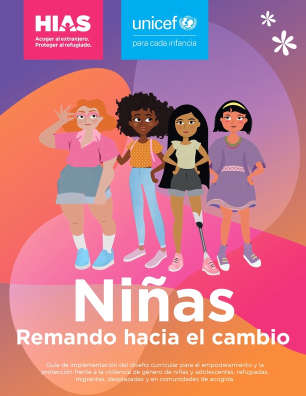 Niñas remando hacia el cambio