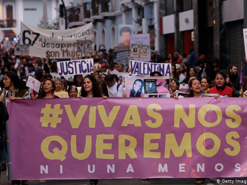 Con paso firme contra la violencia machista en América Latina