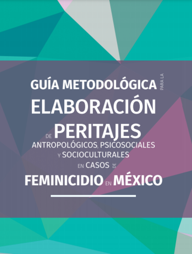 Guía metodología para la elaboración de peritajes antropológicos psicosociales y socioculturales en casos de feminicidio en México