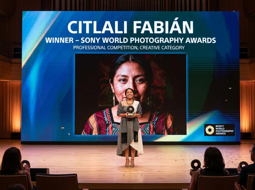 La artista mexicana Citlali Fabián y otros latinoamericanos ganadores de los Sony World Photography Awards